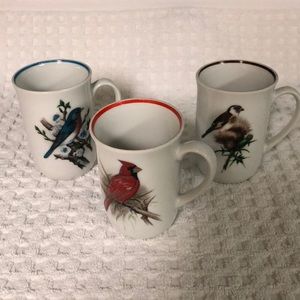 NWOT Chadwick Miller Bird Mugs/Cups
